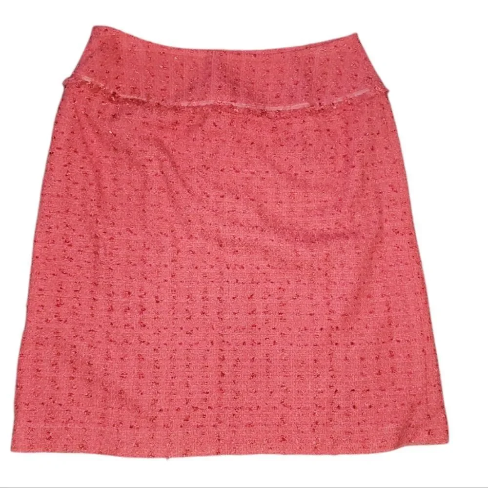 John Meyer of Norwich Vintage 1960s Pink Swiss Dot Skirt Suit‎ Size 10 - Picture 7 of 9
